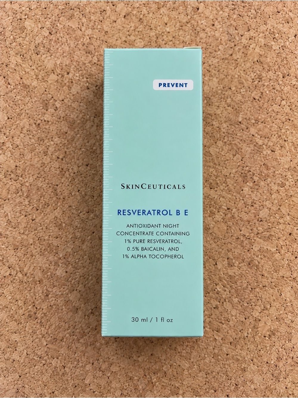 SkinCeuticals Mint Green Resveratrol B E Antioxidant Night Concentrate